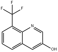 8-(trifluoromethyl)quinolin-3-ol Structure