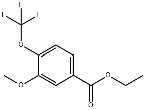 Ethyl 3-methoxy-4-(trifluoromethoxy)benzoate Structure