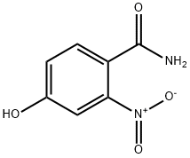 4-羟基-2-硝基苯甲酰胺 结构式