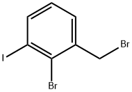 2-BROMO-3-IODOBENZYL BROMIDE Structure