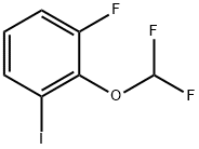 2-(difluoromethoxy)-1-fluoro-3-iodobenzene,1261763-19-2,结构式