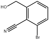 2-溴-6-(羟甲基)苄腈,1261791-01-8,结构式