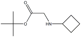 RS-2-环丁基甘氨酸叔丁酯,126181-43-9,结构式