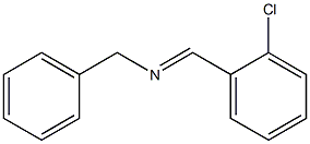 Benzenemethanamine, N-[(2-chlorophenyl)methylene]-, (E)-,126190-77-0,结构式