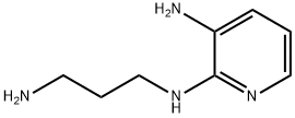 N2-(3-アミノプロピル)ピリジン-2,3-ジアミン 化学構造式