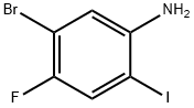 5-溴-4-氟-2-碘苯胺, 1265236-37-0, 结构式