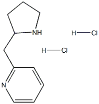 2-(pyrrolidin-2-ylmethyl)pyridine:dihydrochloride Structure