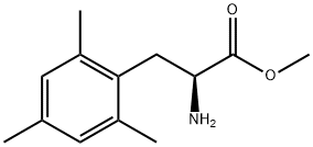 DL-2,4,6-三甲基苯丙氨酸甲酯 结构式