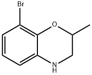 8-BROMO-2-METHYL-3,4-DIHYDRO-2H-1,4-BENZOXAZINE Structure