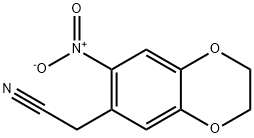 2-(7-nitro-2,3-dihydro-1,4-benzodioxin-6-yl)acetonitrile Structure