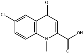 6-Chloro-1-methyl-4-oxo-1,4-dihydro-quinoline-2-carboxylic acid,1267633-49-7,结构式