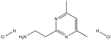 2-(4,6-dimethylpyrimidin-2-yl)ethan-1-amine dihydrochloride Structure