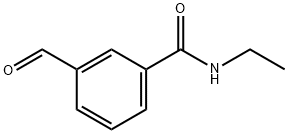Benzamide,N-ethyl-3-formyl- Struktur