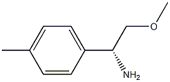 (1R)-2-METHOXY-1-(4-METHYLPHENYL)ETHAN-1-AMINE Structure