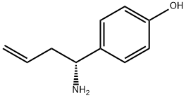 4-((1R)-1-AMINOBUT-3-ENYL)PHENOL Structure