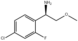 (1R)-1-(4-CHLORO-2-FLUOROPHENYL)-2-METHOXYETHYLAMINE|