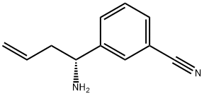 3-((1R)-1-AMINOBUT-3-ENYL)BENZENECARBONITRILE Struktur