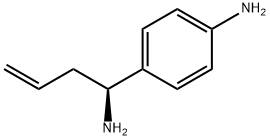 4-((1S)-1-AMINOBUT-3-ENYL)PHENYLAMINE Structure