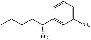 3-((1R)-1-AMINOPENTYL)PHENYLAMINE 化学構造式