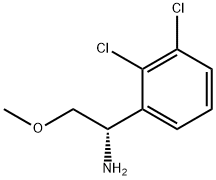 (1S)-1-(2,3-DICHLOROPHENYL)-2-METHOXYETHYLAMINE,1270208-64-4,结构式