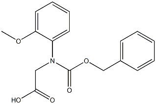 CBZ-R-2-甲氧基苯甘氨酸,1270285-53-4,结构式