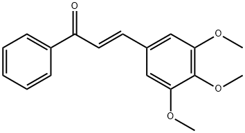 (2E)-1-phenyl-3-(3,4,5-trimethoxyphenyl)prop-2-en-1-one Structure