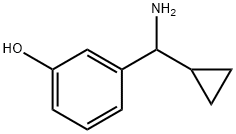 3-[AMINO(CYCLOPROPYL)METHYL]PHENOL Struktur