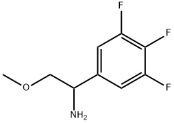 2-METHOXY-1-(3,4,5-TRIFLUOROPHENYL)ETHAN-1-AMINE Structure