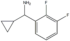 CYCLOPROPYL(2,3-DIFLUOROPHENYL)METHANAMINE|环丙基(2,3-二氟苯基)甲胺
