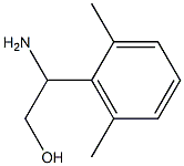 2-AMINO-2-(2,6-DIMETHYLPHENYL)ETHAN-1-OL Struktur