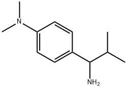 [4-(1-AMINO-2-METHYLPROPYL)PHENYL]DIMETHYLAMINE,1270511-50-6,结构式