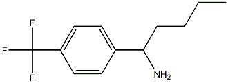 1-[4-(TRIFLUOROMETHYL)PHENYL]PENTAN-1-AMINE|1270546-34-3
