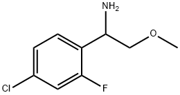 1-(4-CHLORO-2-FLUOROPHENYL)-2-METHOXYETHAN-1-AMINE|