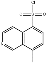 8-Methyl-Isoquinoline-5-Sulfonyl Chloride Structure