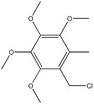 Benzene, 1-(chloromethyl)-2,3,4,5-tetramethoxy-6-methyl-