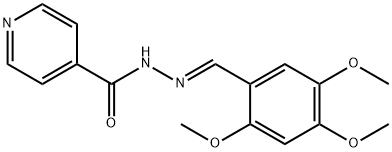 N-[(E)-(2,4,5-trimethoxyphenyl)methylideneamino]pyridine-4-carboxamide|