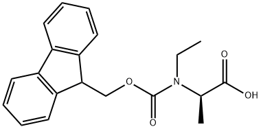 N-Fmoc-N-ethyl-D-alanine Struktur
