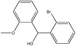 (2-bromophenyl)-(2-methoxyphenyl)methanol 结构式