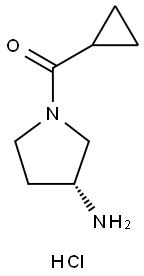 1286207-68-8 (R)-(3-アミノピロリジン-1-イル)(シクロプロピル)メタノン塩酸塩