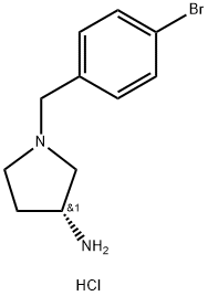 (R)-1-(4-Bromobenzyl)pyrrolidin-3-aminedihydrochloride Structure