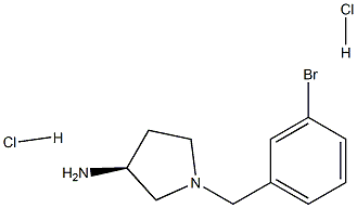 (S)-1-(3-ブロモベンジル)ピロリジン-3-アミン二塩酸塩  price.