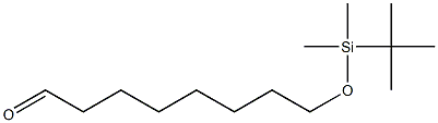 Octanal, 8-[[(1,1-dimethylethyl)dimethylsilyl]oxy]- Structure