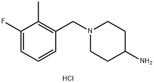 1-(3-Fluoro-2-methylbenzyl)piperidin-4-amine dihydrochloride|1286272-70-5