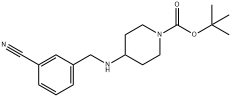 tert-Butyl 4-(3-cyanobenzylamino)piperidine-1-carboxylate