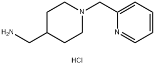 [1-(Pyridin-2-ylmethyl)piperidin-4-yl]methanamine trihydrochloride