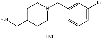[1-(3-Bromobenzyl)piperidin-4-yl]methanamine dihydrochloride|1286274-41-6