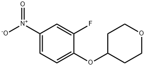 4-(2-Fluoro-4-nitrophenoxy)tetrahydro-2H-pyran