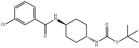 tert-Butyl (1R*,4R*)-4-(3-chlorobenzamido)cyclohexylcarbamate price.