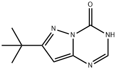 7-(TERT-BUTYL)PYRAZOLO[1,5-A][1,3,5]TRIAZIN-4(3H)-ONE,1286279-33-1,结构式