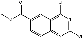 methyl 2,4-dichloroquinazoline-6-carboxylate Struktur